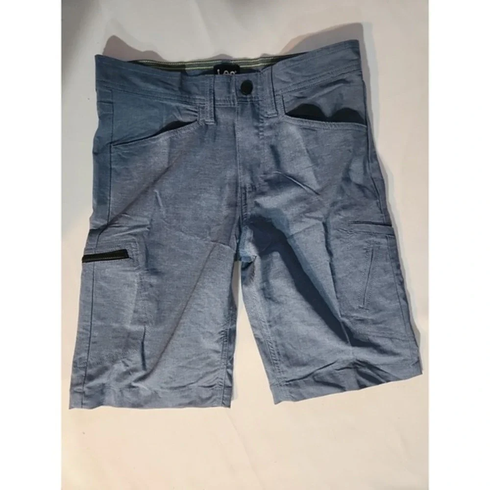 Lee‎ Youth Dungarees Swim Board Shorts Size 14 Reg  Steel Blue